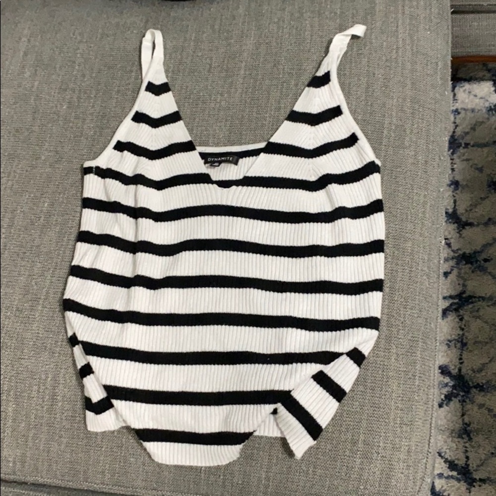 Checkered tank top